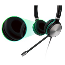 Yealink Headset Ear Cushion - Leather for WH62 WH66 UH36 — Buy in Cyprus with Fast Delivery