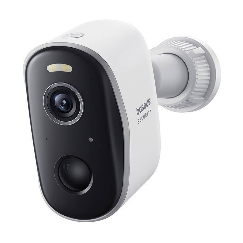 Baseus Security Outdoor Camera - N1 Plus - 2K Full Color White(Add On) — Buy in Cyprus with Fast Delivery