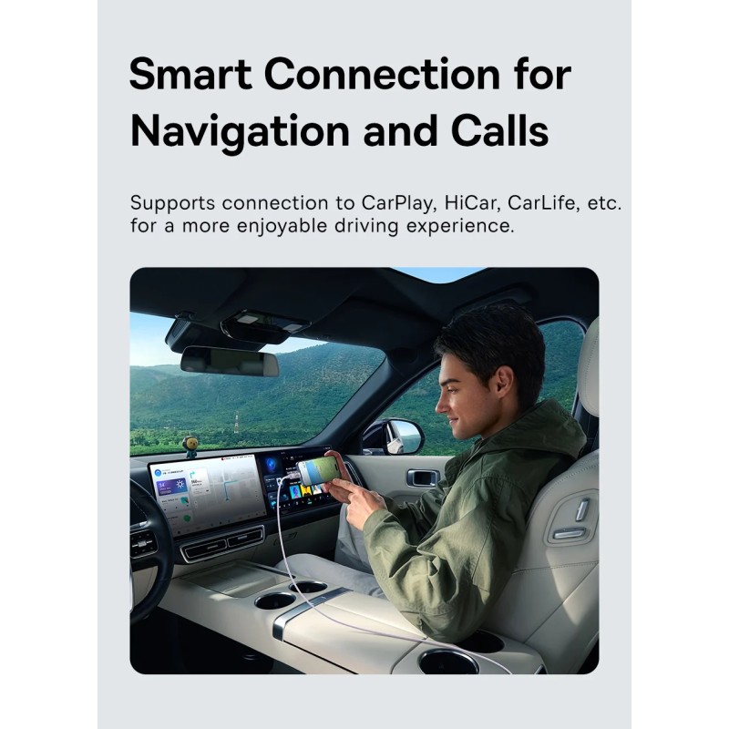 Baseus Cable USB-C to USB-C Gem Series 100W 1.0m Black - USB-C to USB-C, 100W, 1.0m, Black — Buy in Cyprus with Fast Delivery