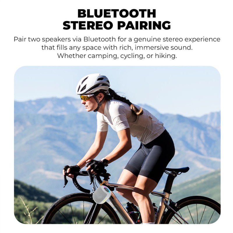 SonicGear Portable Speaker - SONICGO! 5 - TWS BT USB FM RGB Atlantic Blue — Buy in Cyprus with Fast Delivery