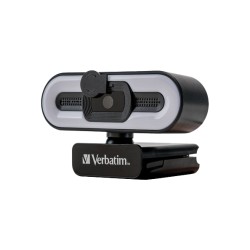 Verbatim Webcam - AWC-02 - Full HD Autofocus with Microphone & Light — Buy in Cyprus with Fast Delivery