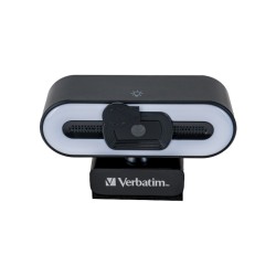 Verbatim Webcam - AWC-02 - Full HD Autofocus with Microphone & Light — Buy in Cyprus with Fast Delivery