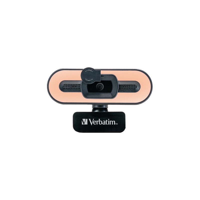 Verbatim Webcam - AWC-02 - Full HD Autofocus with Microphone & Light — Buy in Cyprus with Fast Delivery