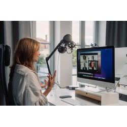 Verbatim Webcam - AWC-02 - Full HD Autofocus with Microphone & Light — Buy in Cyprus with Fast Delivery