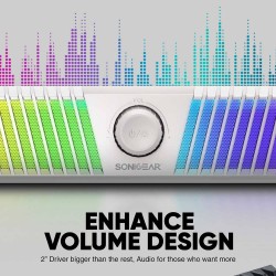 SonicGear BT RGB Soundbar White - iOX Bar III - BT RGB Soundbar White — Buy in Cyprus with Fast Delivery