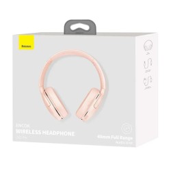 Baseus Wireless Headphones Over Ear Encok - D02 Pro v2 - Pink — Buy in Cyprus with Fast Delivery