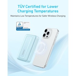 Anker Mobile Powerbank 10000 MagGo Zolo Wireless with 30W USB-C Black - 10000 mAh, Wireless, 30W USB-C