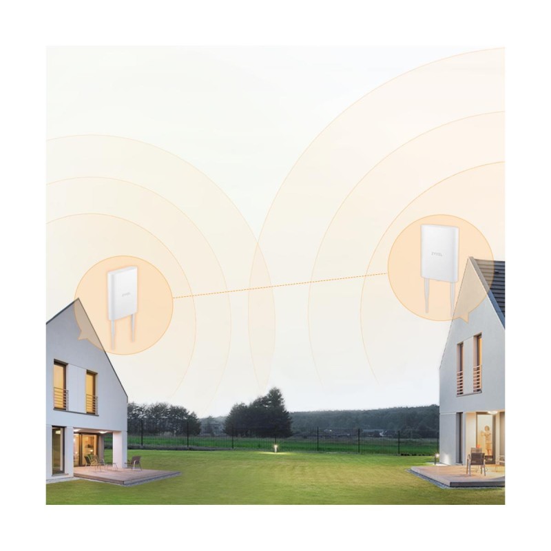Zyxel Access Point Outdoor AX1800 Wi-Fi 6 Dual Band UK Plug - NWA55AXE - Outdoor AX1800 Wi-Fi 6 Dual Band UK Plug