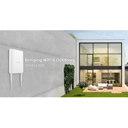 Zyxel Access Point Outdoor AX1800 Wi-Fi 6 Dual Band UK Plug - NWA55AXE - Outdoor AX1800 Wi-Fi 6 Dual Band UK Plug