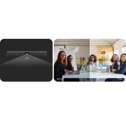 Yealink Video Conferencing Bar USB - UVC40E2 - 4K Camera, 8 Microphones, Speaker & Autofocus Speaker Tracking