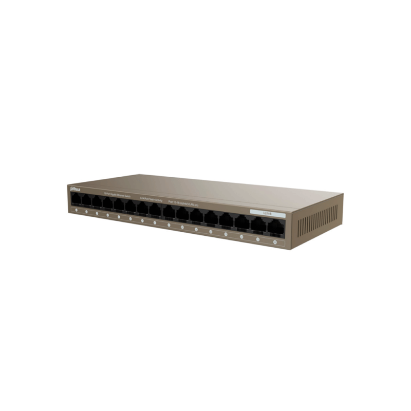 Dahua Ethernet Switch - PFS3016-16GT-M - 16 port Gigabit — Buy in Cyprus with Fast Delivery