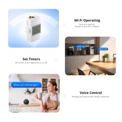 Sonoff WiFi Smart Switch - POWCT - with 100A Power Metering DC — Buy in Cyprus with Fast Delivery