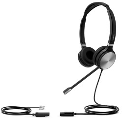 Yealink Headset - YHS36 - RJ9 Wired Analog Premium with Noice Cancelling for IP Phone — Buy in Cyprus with Fast Delivery