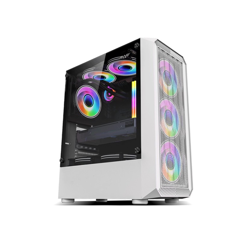 Armaggeddon Gaming Case - TRITRON PRO 100 - ATX 4xARGB White — Buy in Cyprus with Fast Delivery