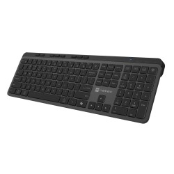Natec MEDUSA Slim Wireless Keyboard - BT & 2.4GHz X-Scissors Keys — Buy in Cyprus with Fast Delivery