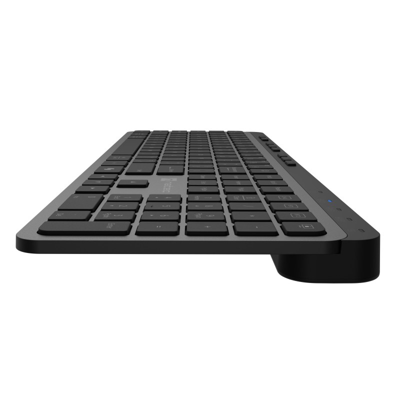 Natec MEDUSA Slim Wireless Keyboard - BT & 2.4GHz X-Scissors Keys — Buy in Cyprus with Fast Delivery