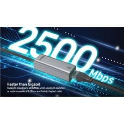 Unitek Converter - U1313C - USB-C to LAN 2.5Gb Ethernet+USB-A — Buy in Cyprus with Fast Delivery