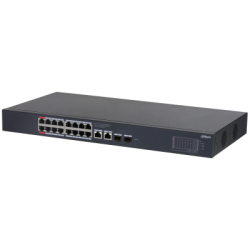 Dahua PoE Gigabit Switch 16ports 240W Cloud Managed - CS4220-16GT-240 - 16ports 240W Cloud Managed