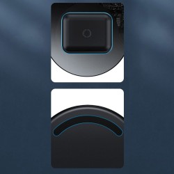 Baseus Simple 2in1 QI Wireless Charger 18W Black — Buy in Cyprus with Fast Delivery