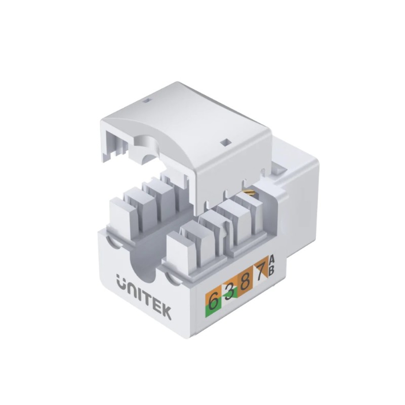 Unitek Network Modular Keystone - T012A - CAT6 90 degree — Buy in Cyprus with Fast Delivery