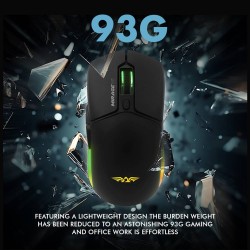 Armaggeddon Gaming Mouse - MIRAGE-VI - Wired+2.4G+BT Recharge 600mAh White — Buy in Cyprus with Fast Delivery