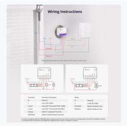 Sonoff WiFi Smart Switch - MINI-RBS - For Roller Shutter (2 pack) — Buy in Cyprus with Fast Delivery