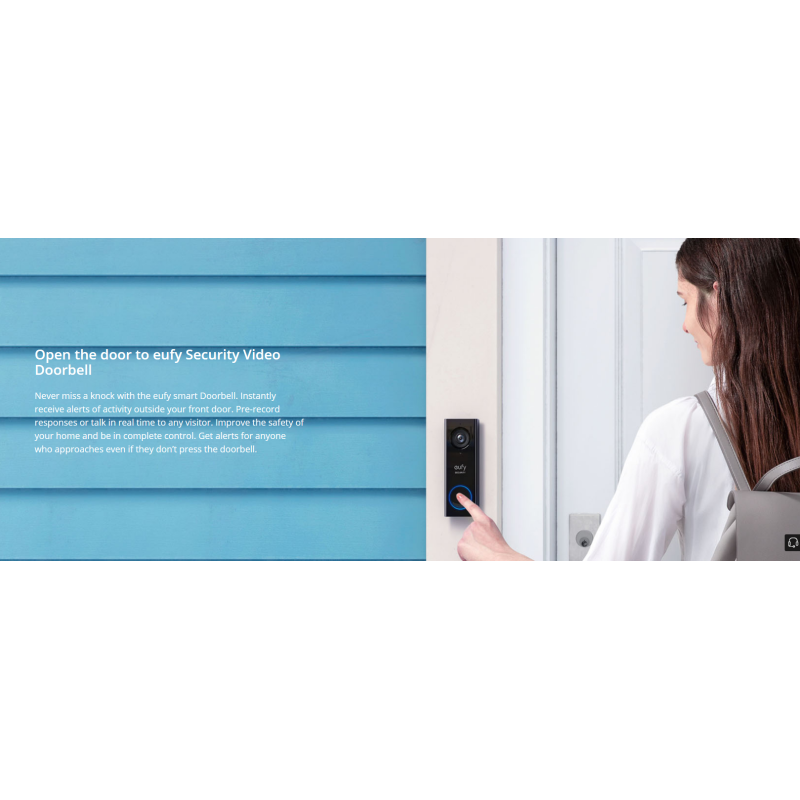 Anker Eufy Video Doorbell 2K With Home Base - 2K With Home Base — Buy in Cyprus with Fast Delivery