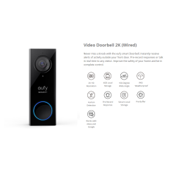 Anker Eufy Video Doorbell 2K With Home Base - 2K With Home Base — Buy in Cyprus with Fast Delivery