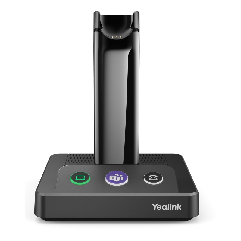 Yealink Headset Wireless DECT with Basestation - WH63 - Convertible Teams 120m — Buy in Cyprus with Fast Delivery