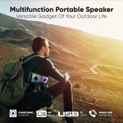 SonicGear - SONICGO!3 - RGB Portable Bluetooth Speaker with FM Radio & USB — Buy in Cyprus with Fast Delivery