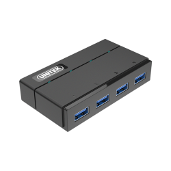 Unitek USB3.0 4-Port Hub Incl 12VA2A Power Adaptor - Y-HB03001 - USB3.0 4-Port Hub Incl 12VA2A Power Adaptor