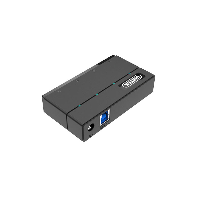 Unitek USB3.0 4-Port Hub Incl 12VA2A Power Adaptor - Y-HB03001 - USB3.0 4-Port Hub Incl 12VA2A Power Adaptor