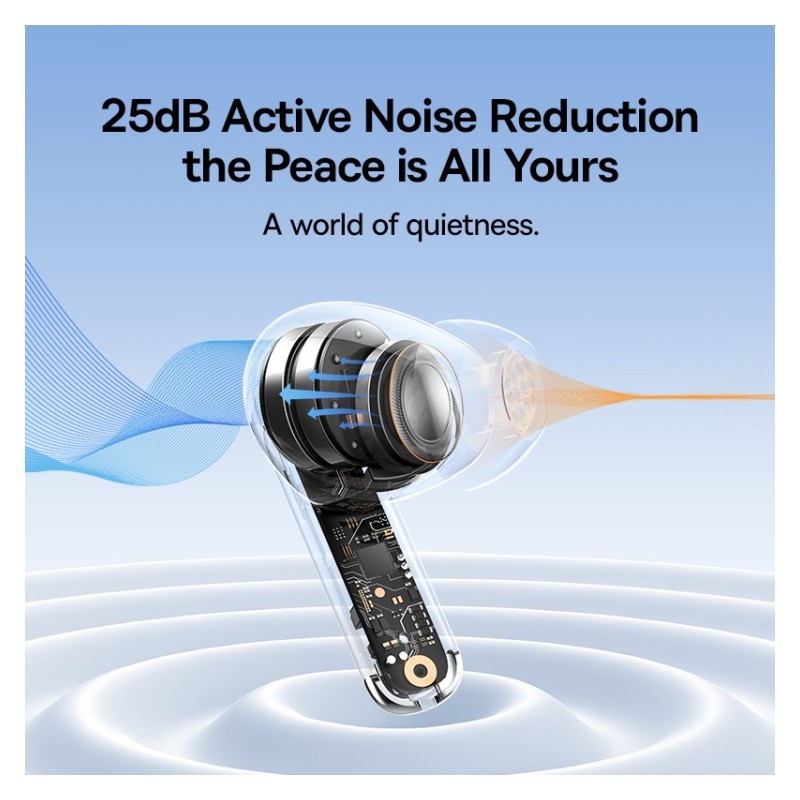 Baseus Headphones - MZ10 - In Ear TWS ANC Black — Buy in Cyprus with Fast Delivery