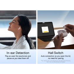 Baseus Headphones - MZ10 - In Ear TWS ANC Black — Buy in Cyprus with Fast Delivery