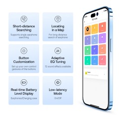 Baseus Headphones - MZ10 - In Ear TWS ANC Black — Buy in Cyprus with Fast Delivery