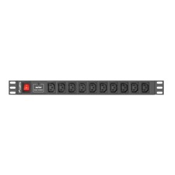 Lanberg PDU - 1U 10-Way IEC 2M with IEC plug Surge — Buy in Cyprus with Fast Delivery