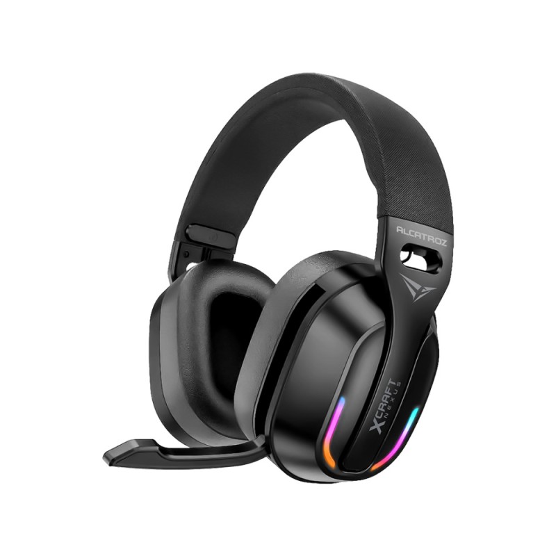 Alcatroz X-Craft - 4in1 Gaming Set Keyb+Mouse+Mat+H set Rechargeable NEXUS Black — Buy in Cyprus with Fast Delivery