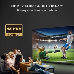 Unitek USB-C Hub - D1079A - USB4 MST HDMI DP Gb SD Audio PD100W — Buy in Cyprus with Fast Delivery