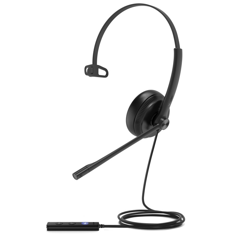 Yealink Headset - UH34 - Wired USB Noise Cancelling USB-A Mono Teams — Buy in Cyprus with Fast Delivery