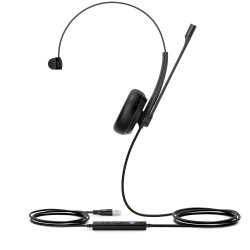 Yealink Headset - UH34 - Wired USB Noise Cancelling USB-A Mono Teams — Buy in Cyprus with Fast Delivery