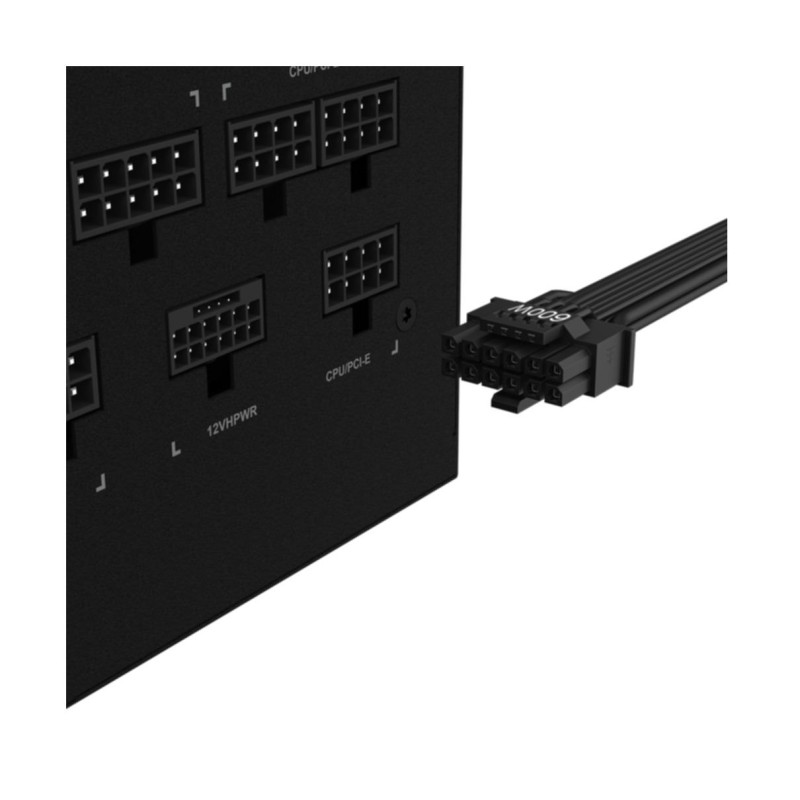 Gigabyte GP-UD1000GM PG5 2.0 - 1000W 80 PLUS Gold Fully-Modular ATX PSU, Black, 120mm Fan, 12VHPWR