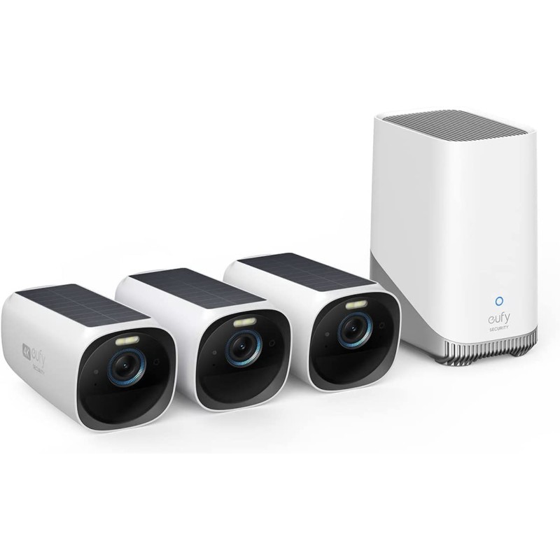 Anker Eufy Security Camera Kit - Eufycam3 - 3+1 & Home Base — Buy in Cyprus with Fast Delivery