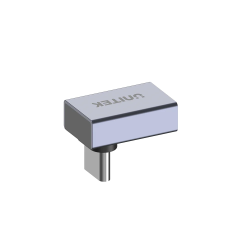 Unitek USB-C 4.0 Male to Female Adaptor - A1039GY - 90degrees (Back) — Buy in Cyprus with Fast Delivery