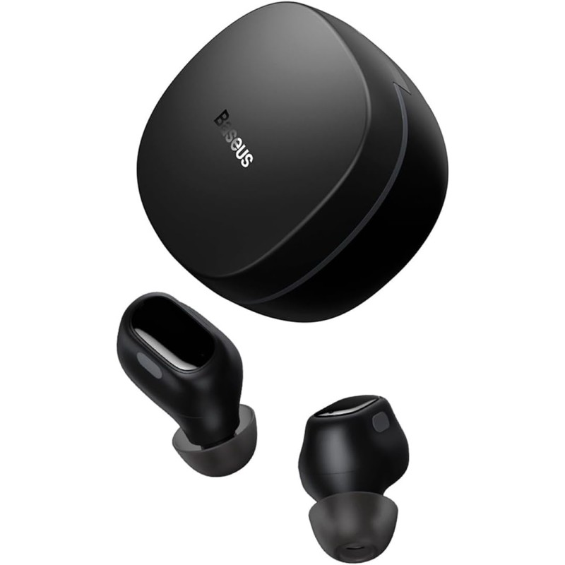 Baseus Headphones In Ear TWS Encok - WM01 - Black — Buy in Cyprus with Fast Delivery