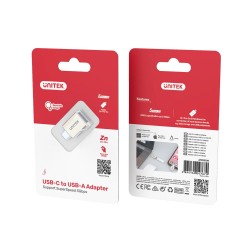 Unitek USB-A Female to USB-C Male Adaptor - A1025GNI - 5Gbps OTG — Buy in Cyprus with Fast Delivery