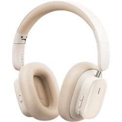 Baseus Wireless Headphones Over Ear ANC Bowie - H1i - White — Buy in Cyprus with Fast Delivery