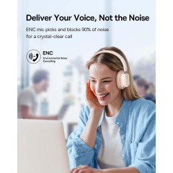 Baseus Wireless Headphones Over Ear ANC Bowie - H1i - White — Buy in Cyprus with Fast Delivery