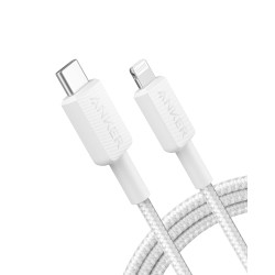 Anker Mobile Cable USB C to MFI - 322 - 0.9m White — Buy in Cyprus with Fast Delivery