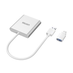 Unitek Card Reader - Y-9313D - USB-A C 3.0 Aluminium SD Micro SD CF Card Reader — Buy in Cyprus with Fast Delivery