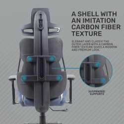 Armaggeddon Gaming Chair - EXO-III - PU Leather, Honey Bourbon — Buy in Cyprus with Fast Delivery